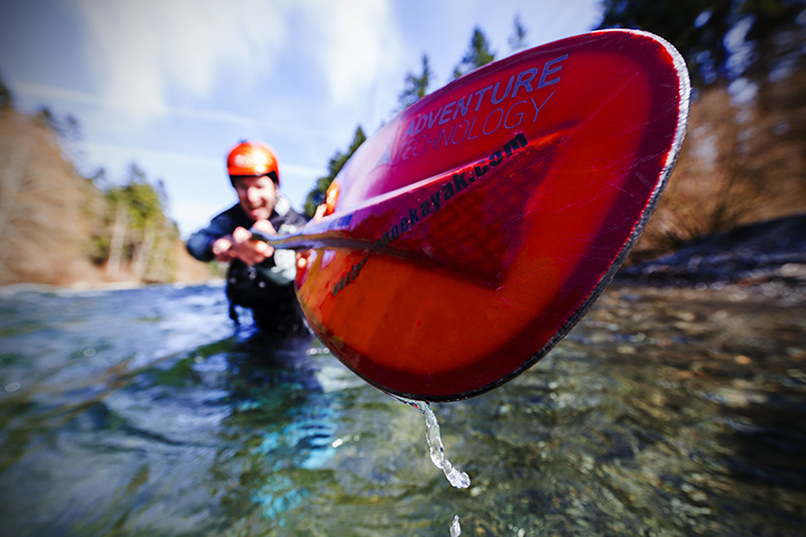 Kayaking on the Puntledge River, Comox Valley